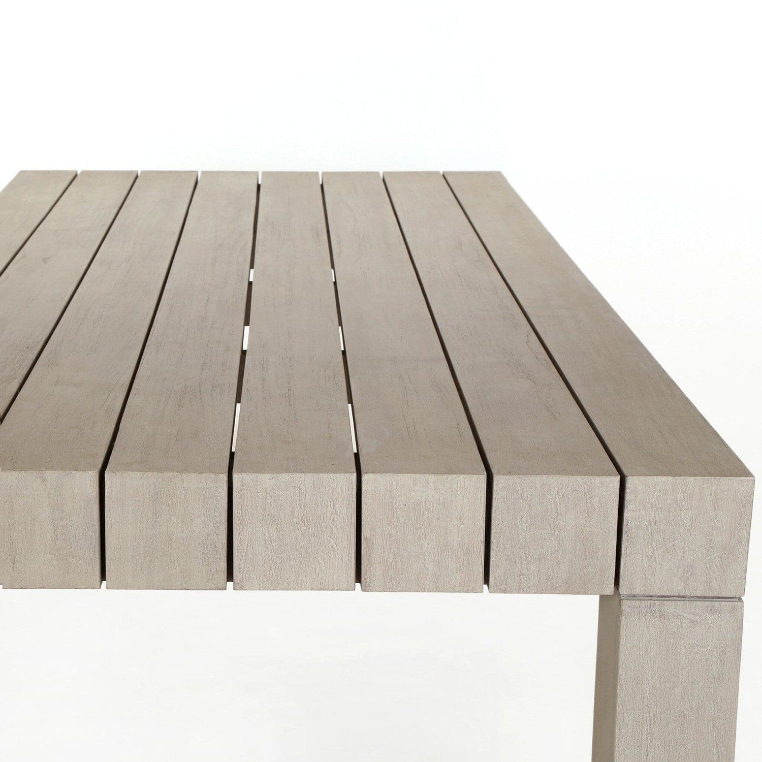 Sonora Outdoor Dining Table - Weathered Grey