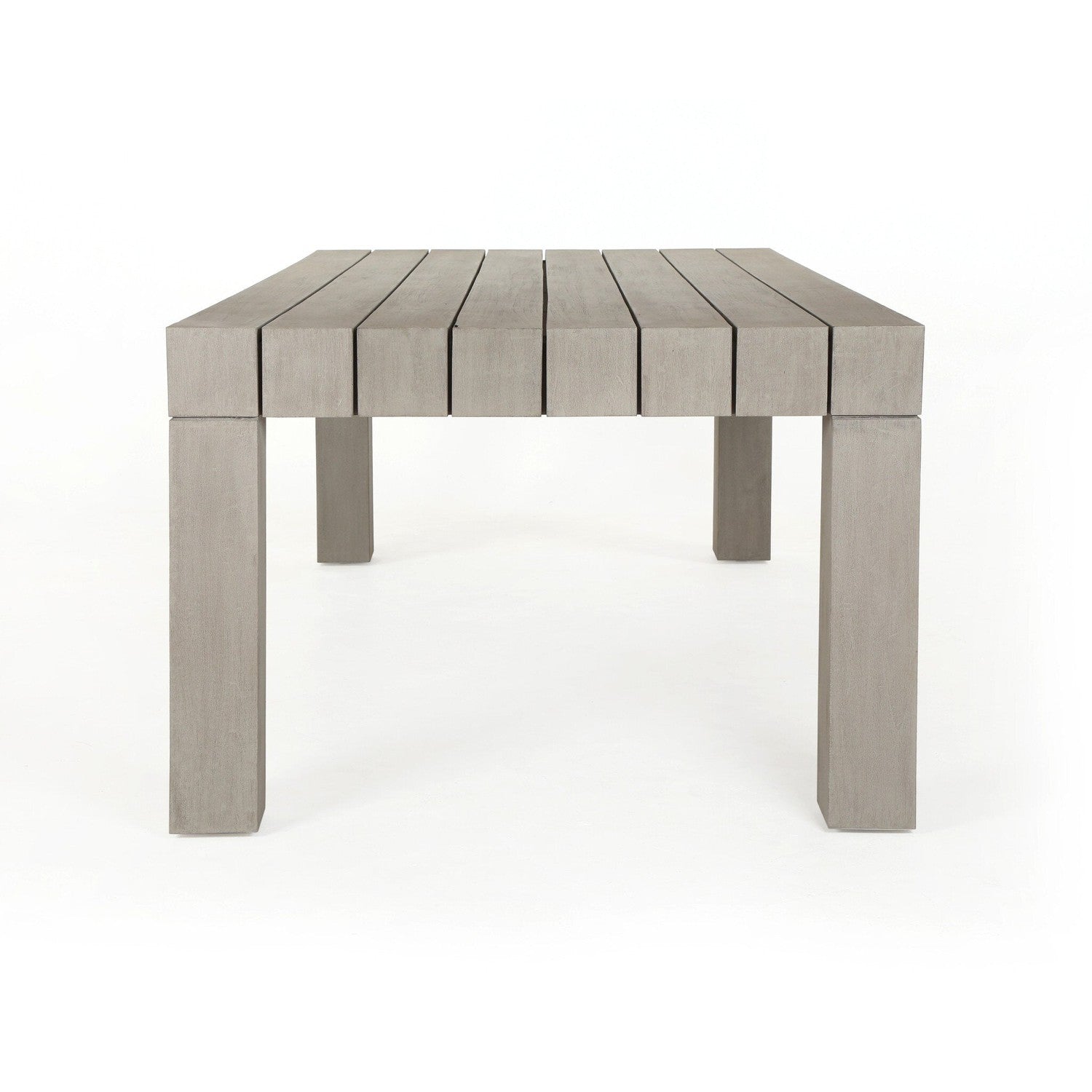 Sonora Outdoor Dining Table - Weathered Grey