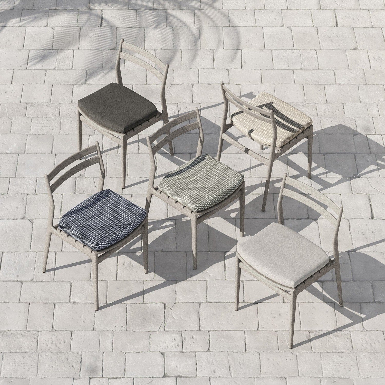 Atherton Outdoor Dining Chair - Venao Grey