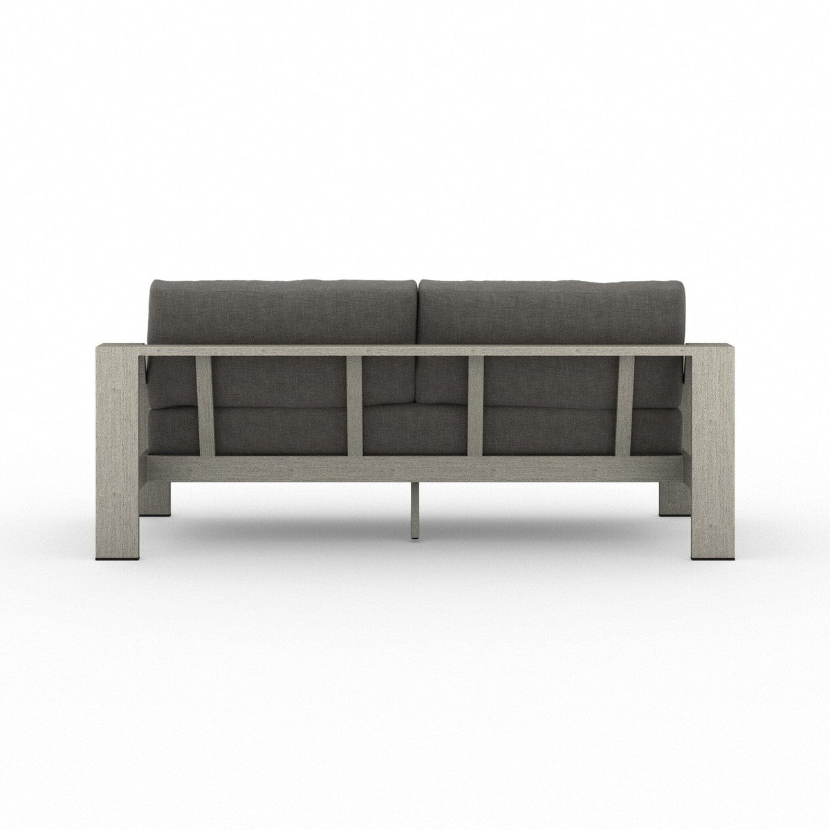 Monterey Outdoor Sofa, Weathered Grey - Venao Charcoal