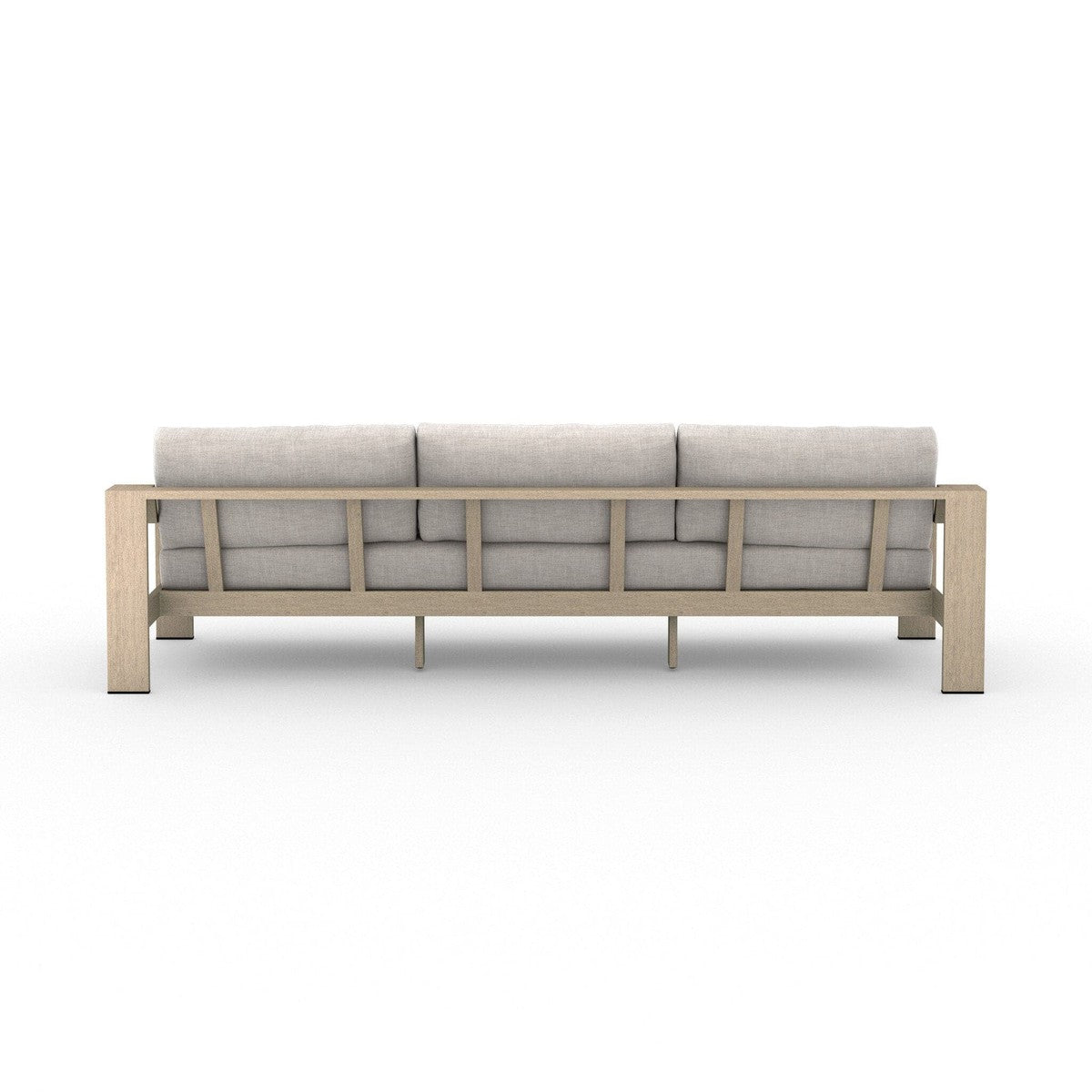 Monterey Outdoor Sofa, Washed Brown - Venao Grey