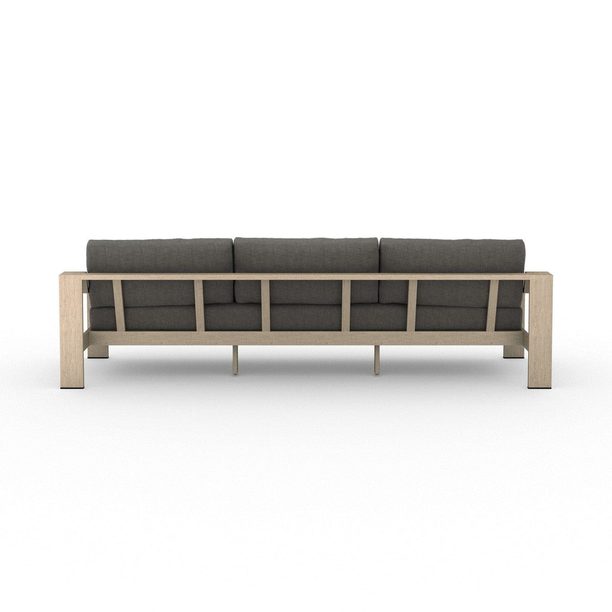 Monterey Outdoor Sofa, Washed Brown - Venao Charcoal