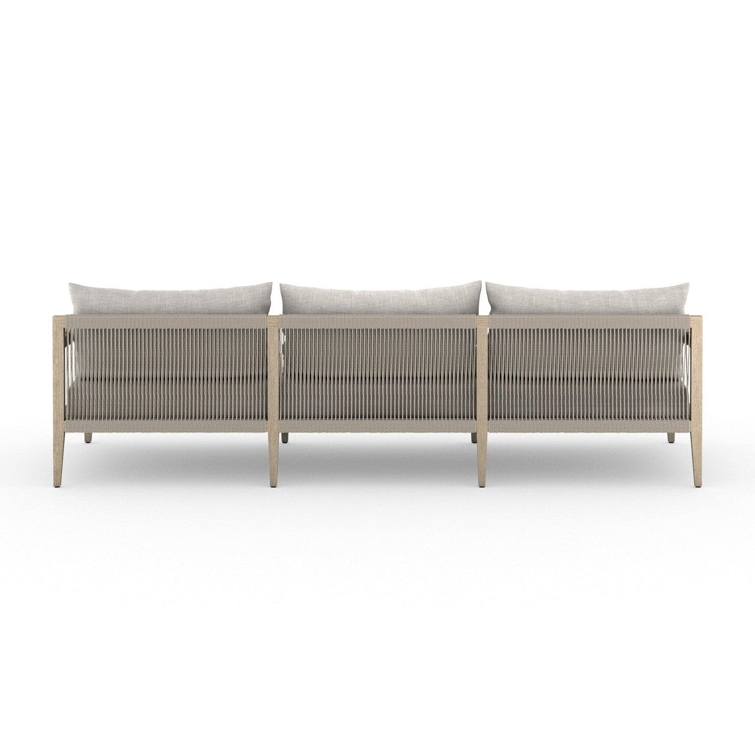 Sherwood Outdoor Sofa, Washed Brown - Venao Grey