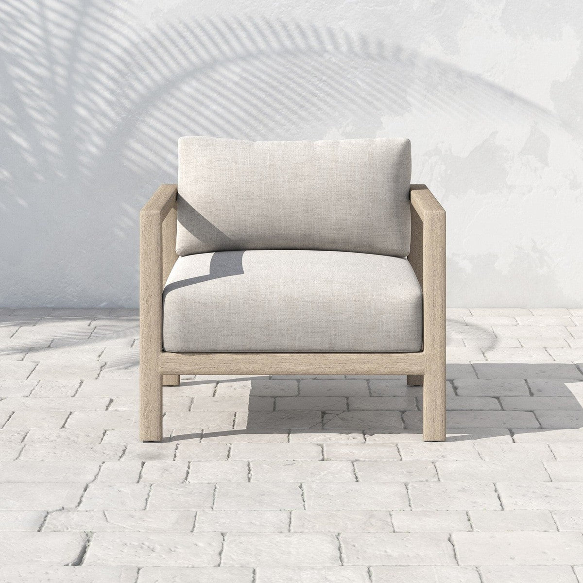 Sonoma Outdoor Chair, Washed Brown - Venao Grey