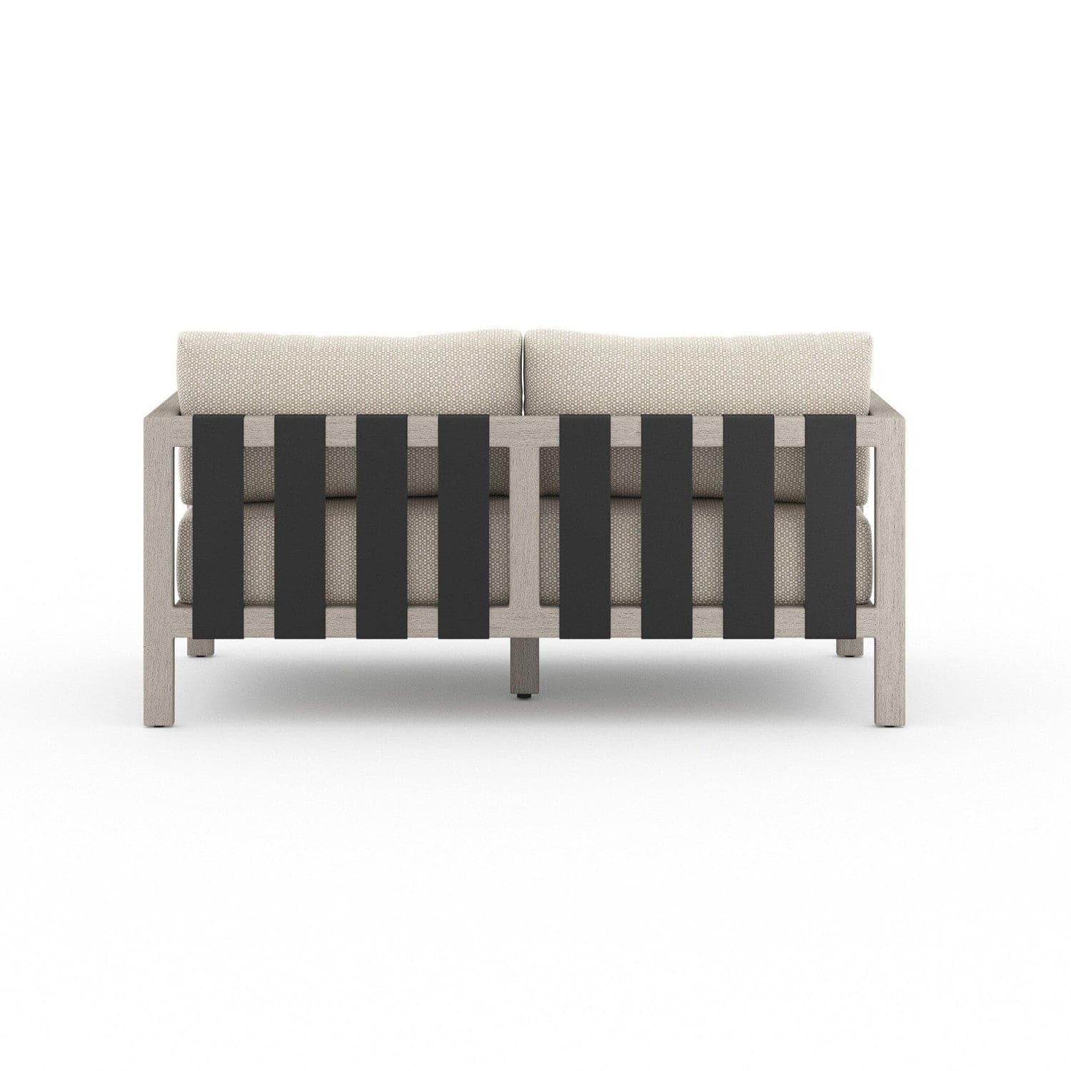 Sonoma Outdoor Sofa, Weathered Grey - Faye Sand