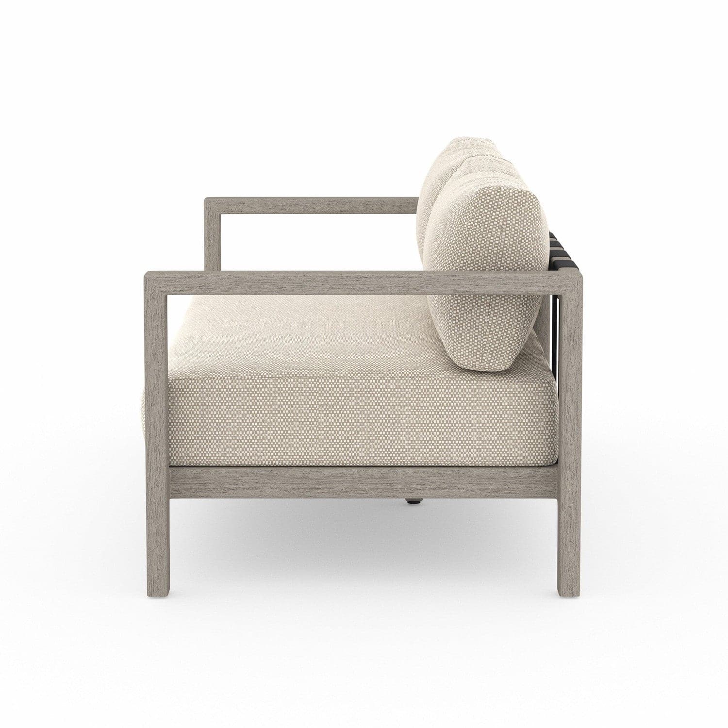 Sonoma Outdoor Sofa, Weathered Grey - Faye Sand