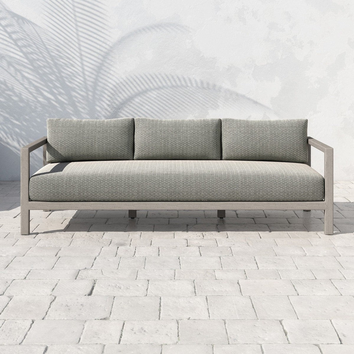 Sonoma Outdoor Sofa, Weathered Grey - Venao Grey