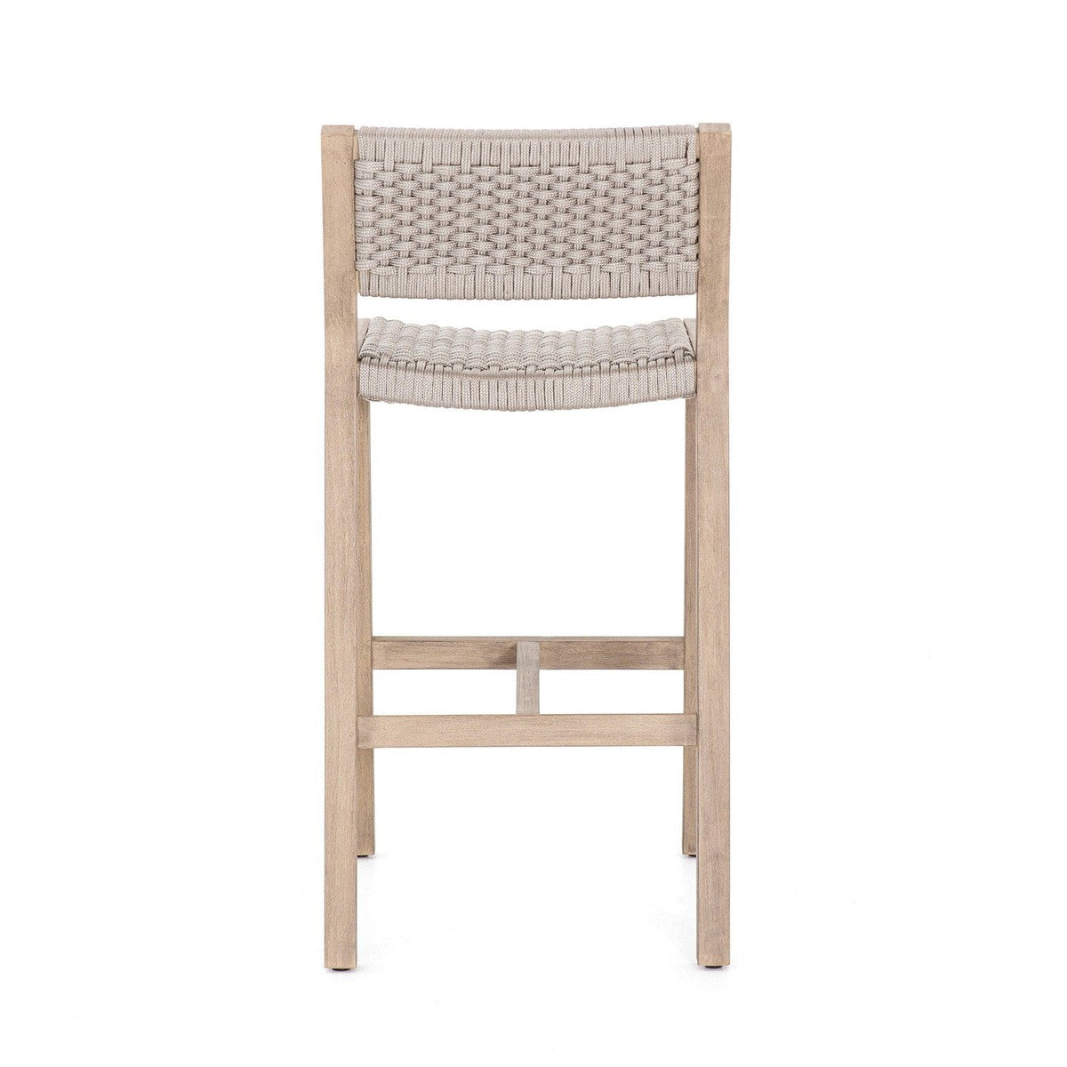 Delano Outdoor Counter Stool - Thick Grey Rope