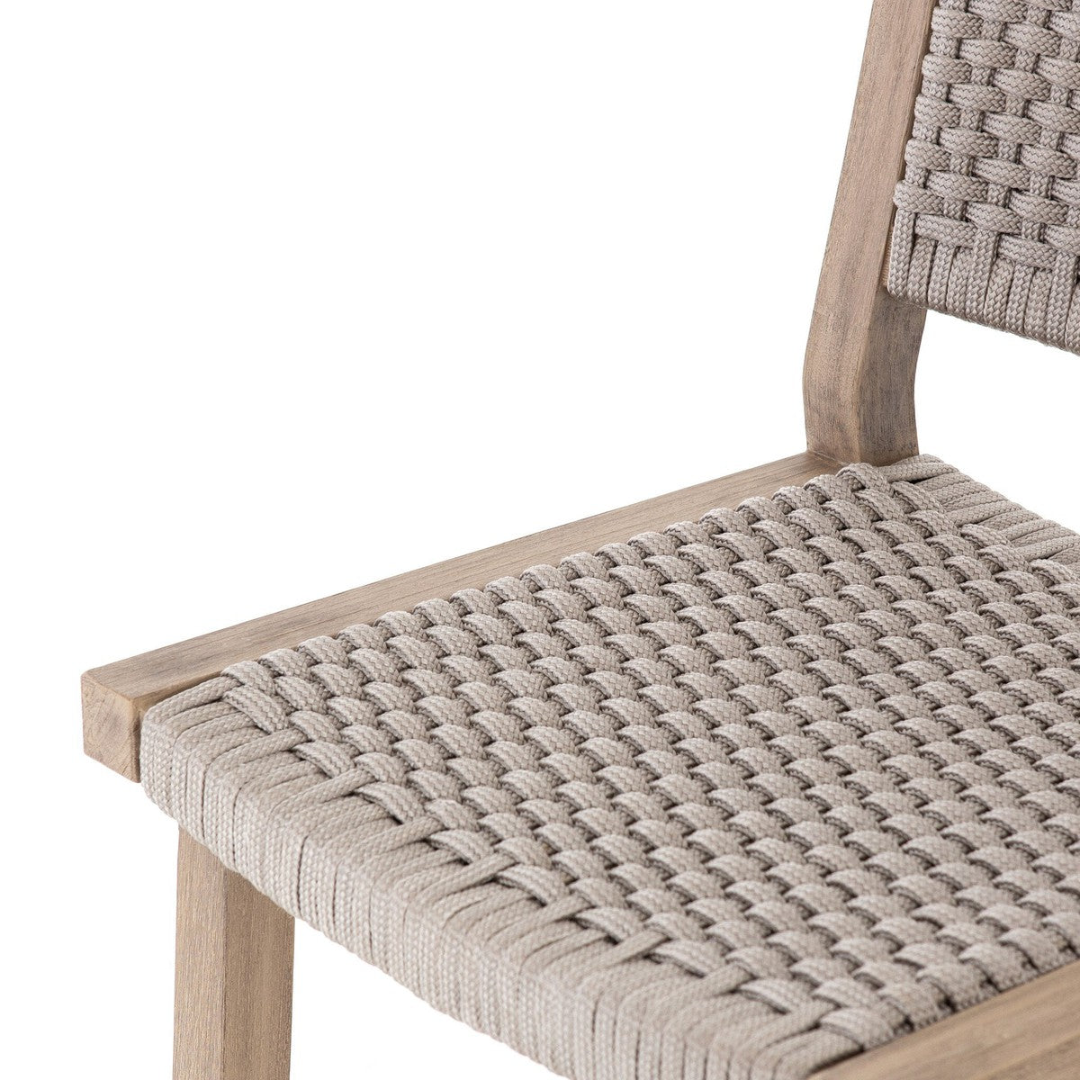 Delano Outdoor Counter Stool - Thick Grey Rope