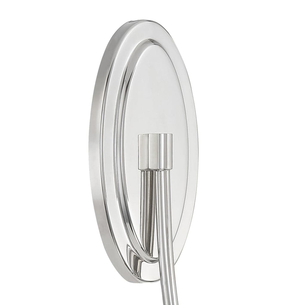 Juno 1 Light Wall Mount-Crystorama Lighting Company-CRYSTO-JUN-10321-BF-Flush MountsBlack Forged-6-France and Son