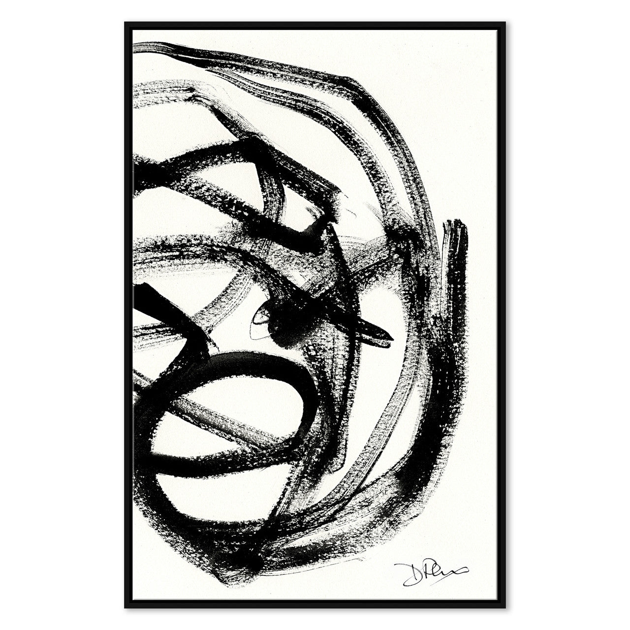 Homage to Kline IV by Soicher Marin