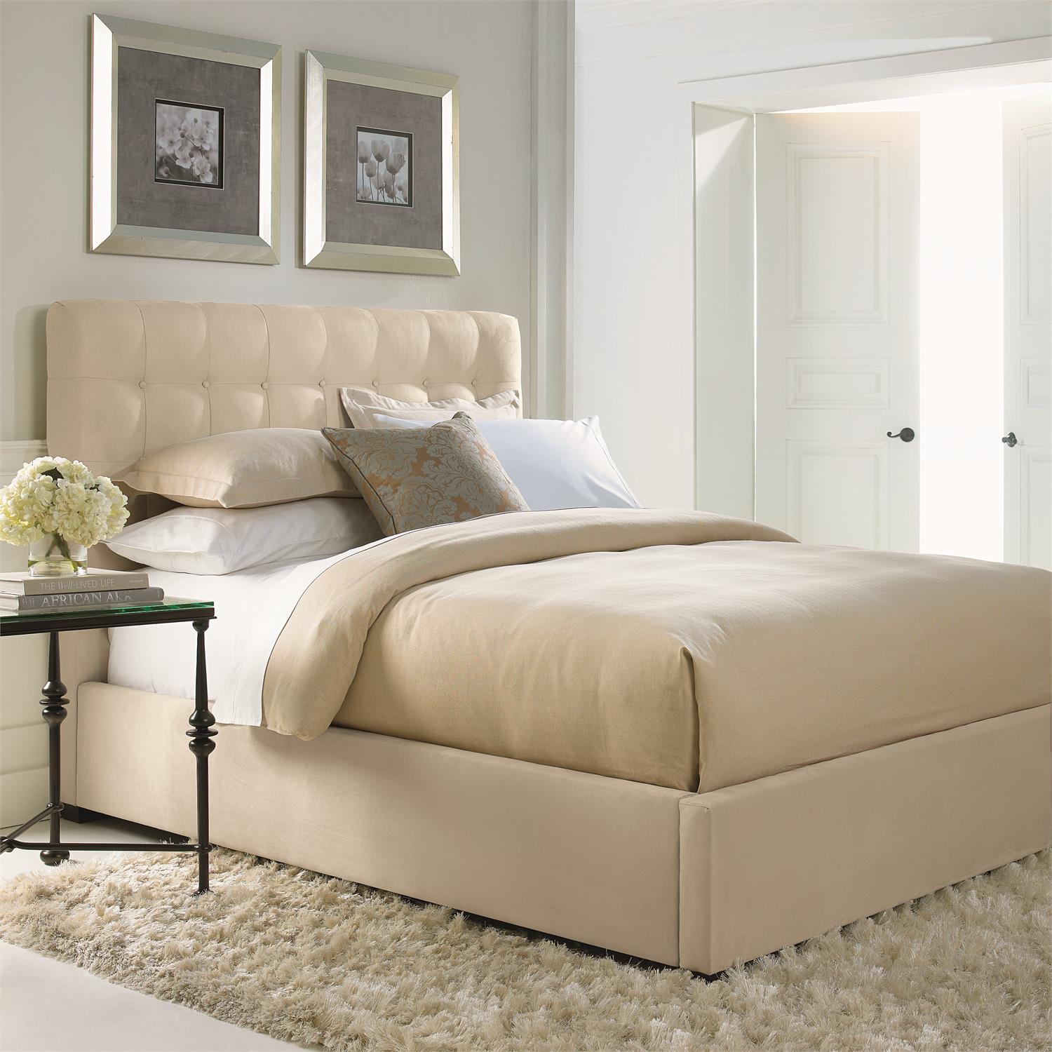 Avery Fabric Panel Bed-Bernhardt-BHDT-K1474-BedsCalifornia King Bed-2-France and Son