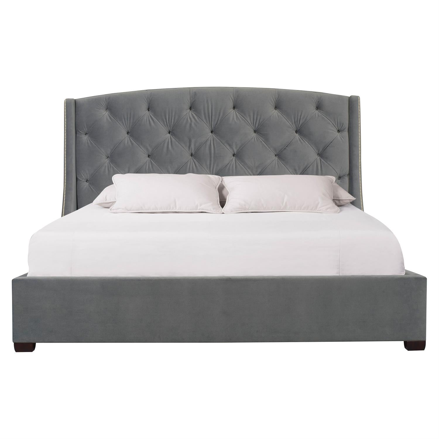 Jordan Fabric Shelter Bed Extended-Bernhardt-BHDT-K1646-BedsCalifornia King-2-France and Son