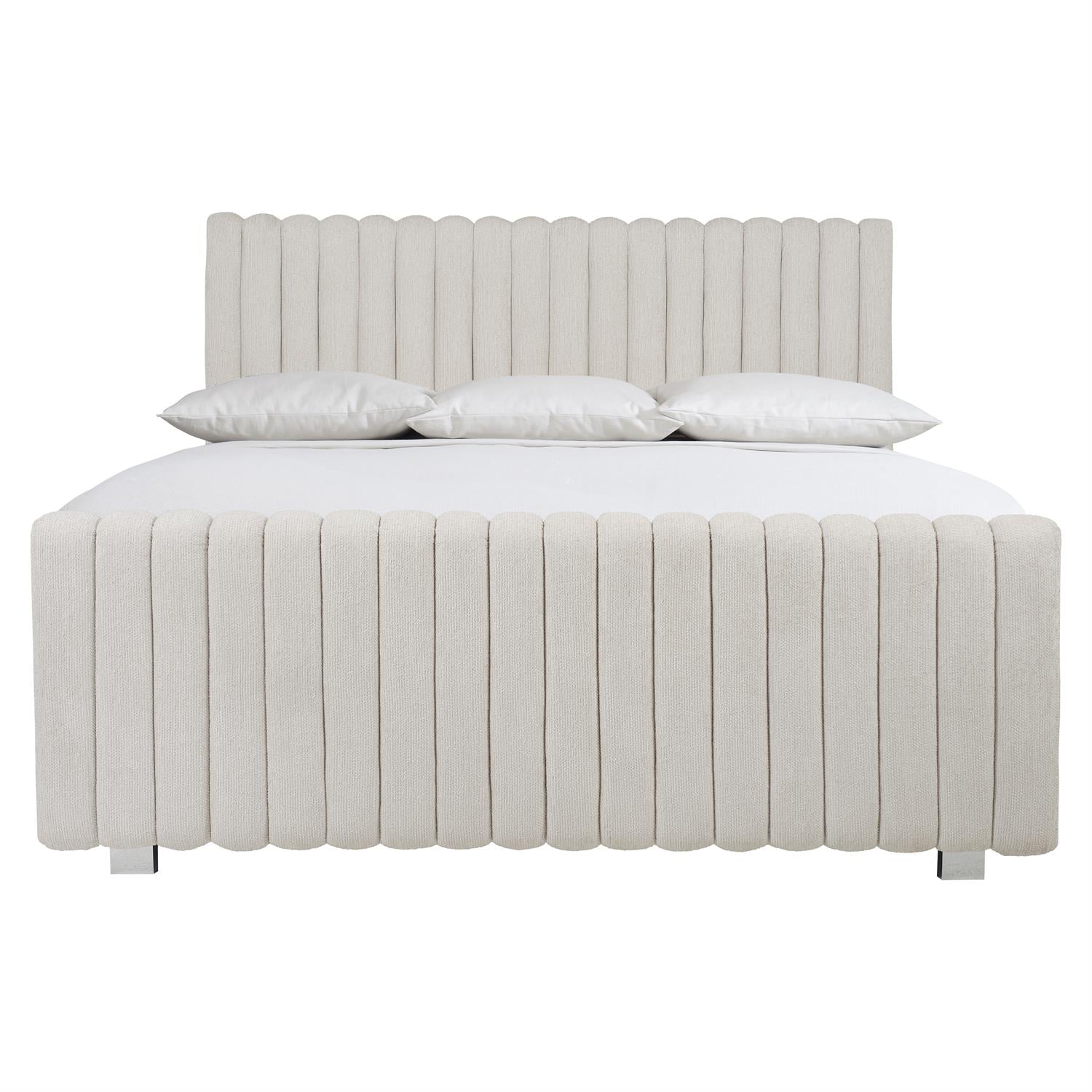 Silhouette Panel Bed Queen-Bernhardt-BHDT-K1658-Beds-1-France and Son