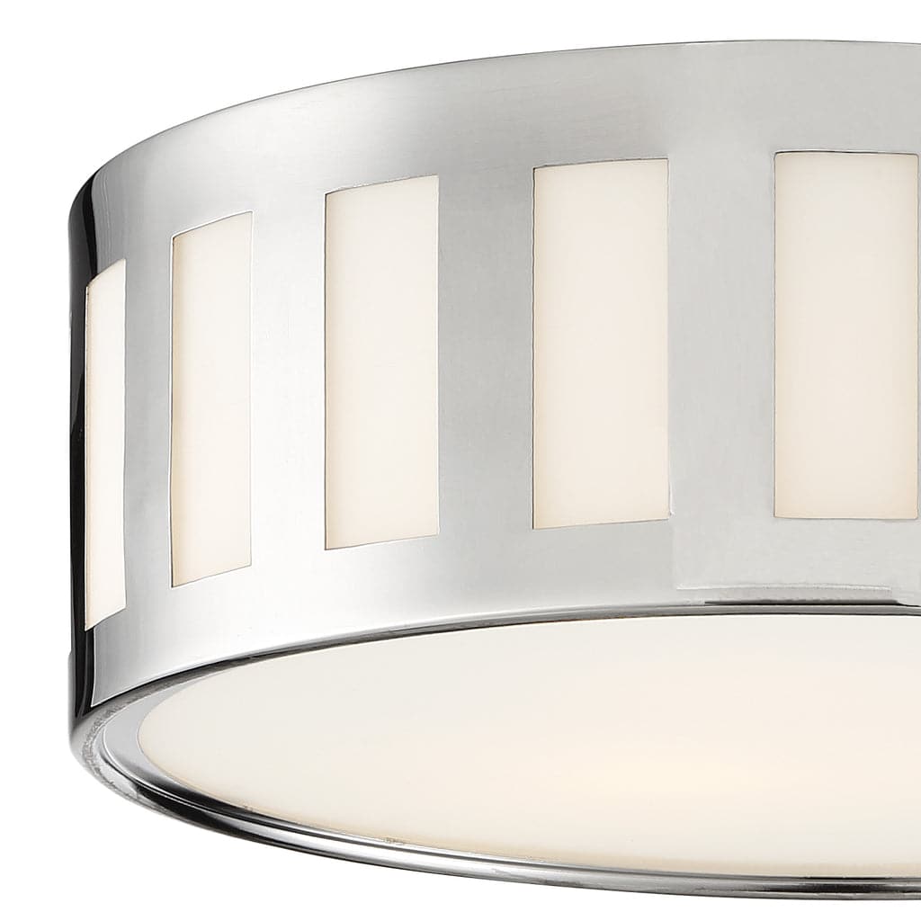 Kendal 3 Light Ceiling Mount-Crystorama Lighting Company-CRYSTO-KEN-2203-PN-Flush MountsPolished Nickel-2-France and Son