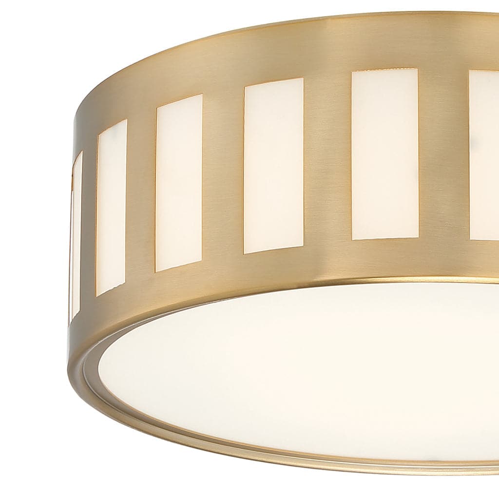 Kendal 3 Light Ceiling Mount-Crystorama Lighting Company-CRYSTO-KEN-2203-PN-Flush MountsPolished Nickel-4-France and Son