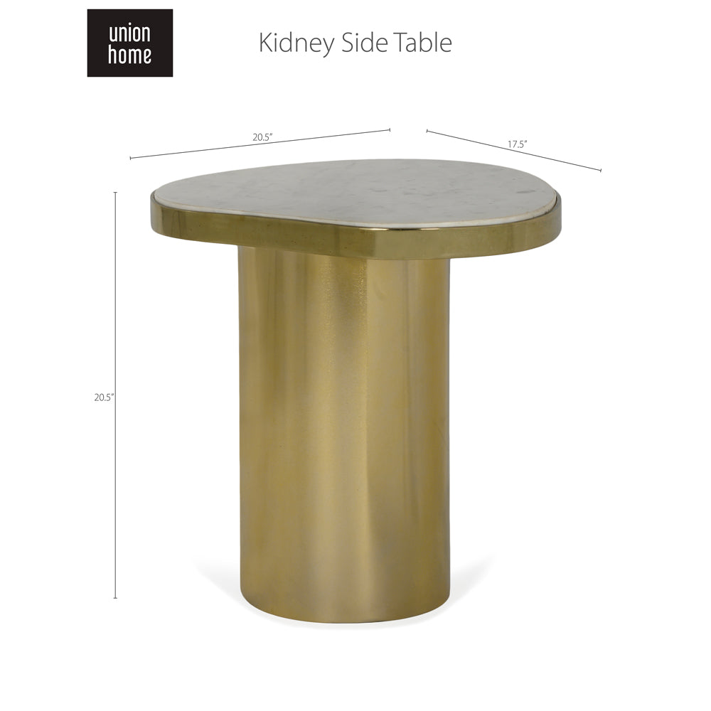 Kidney Side Table-Union Home Furniture-UNION-LVR00151-Side Tables-6-France and Son