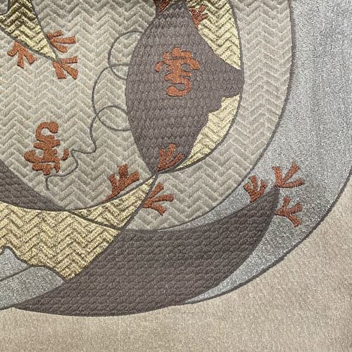 Kosode Throw-Ann Gish-ANNGISH-THKSK-BLE-GLD-Bedding-3-France and Son