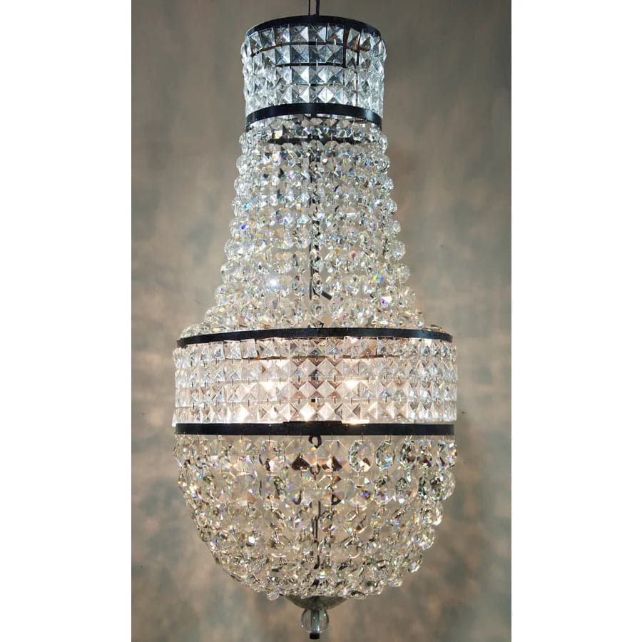 Anna Chandelier-Noir-NOIR-LAMP457MTB-Chandeliers-1-France and Son