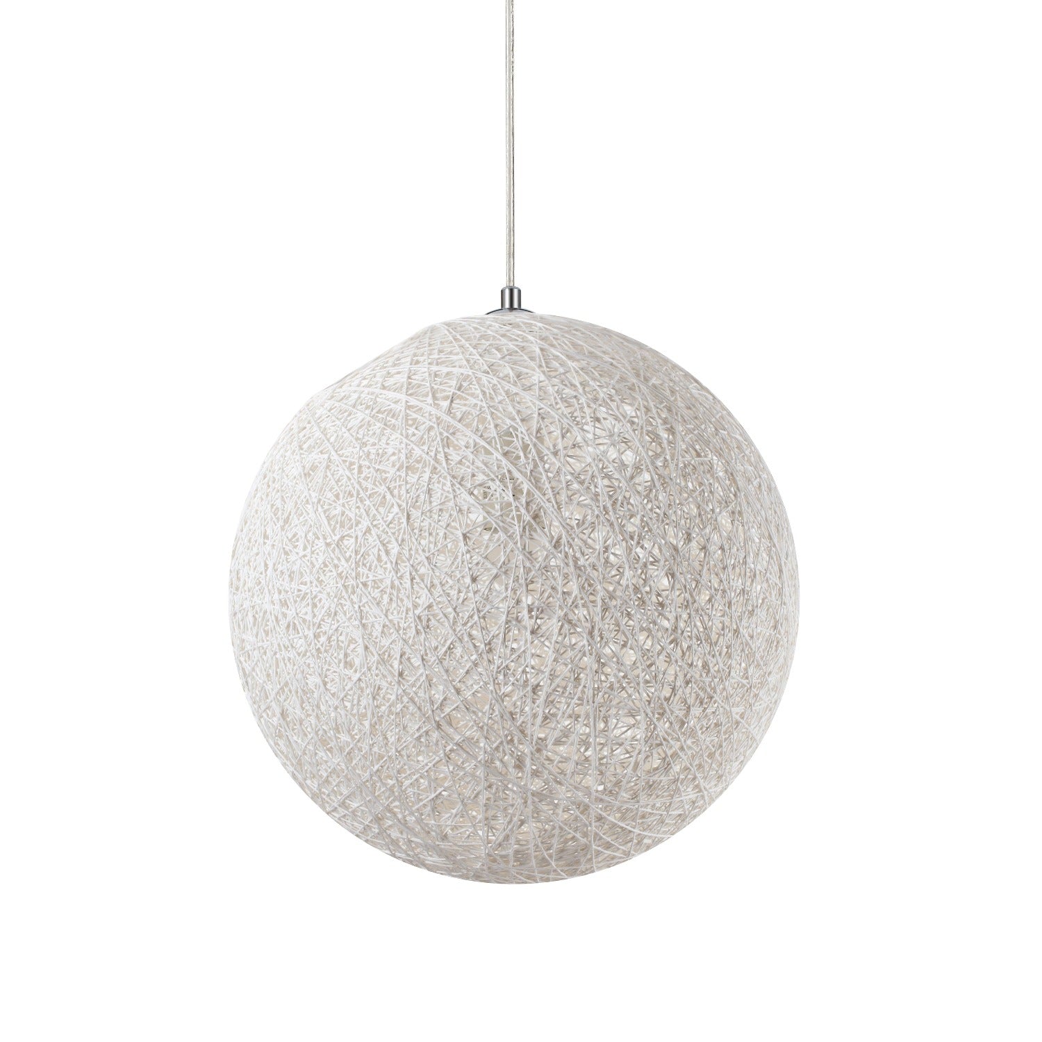 Random String Suspension Lamp-France & Son-LBC2002WHT-PendantsOriginal 16"-1-France and Son