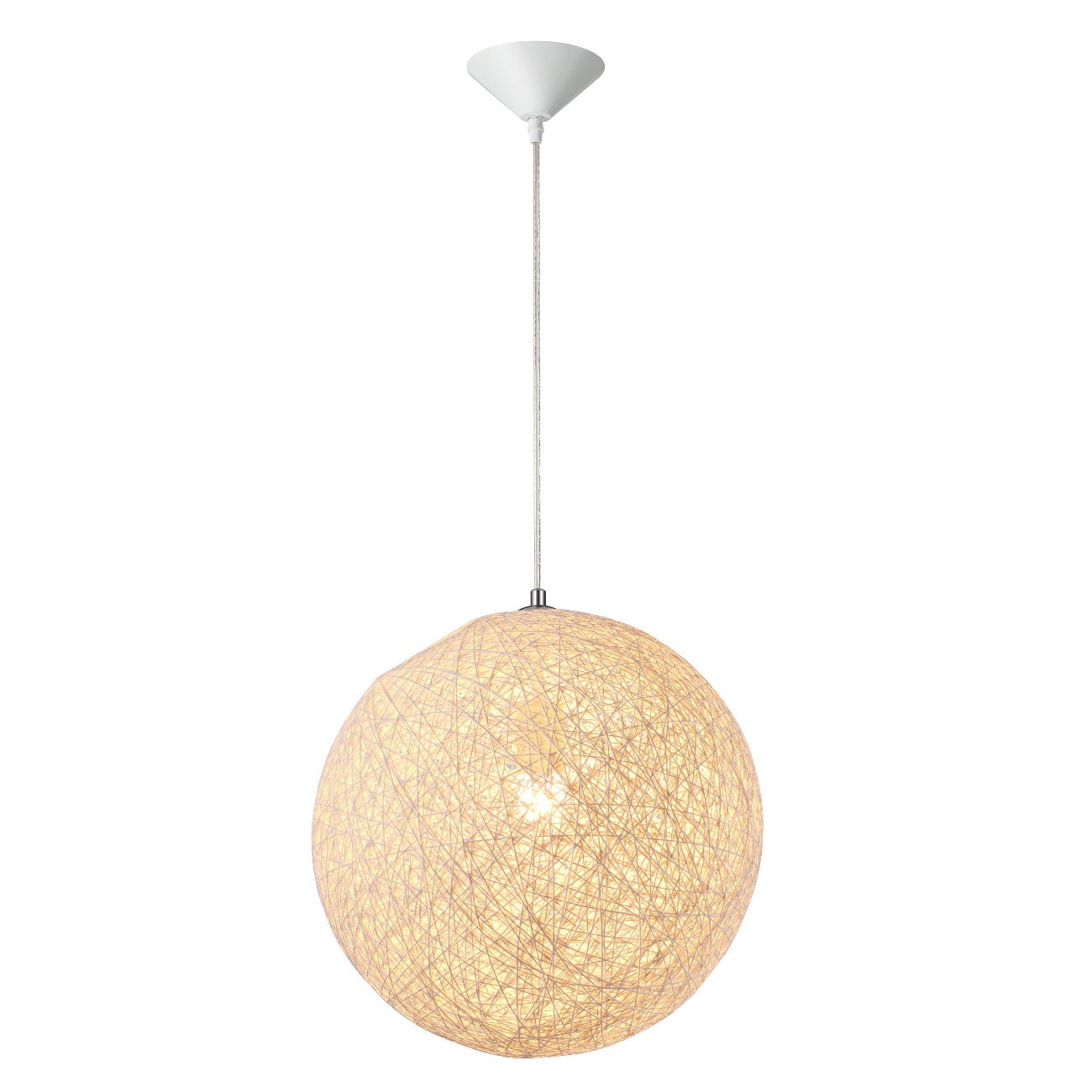 Random String Suspension Lamp-France & Son-LBC2002WHT-PendantsOriginal 16"-4-France and Son