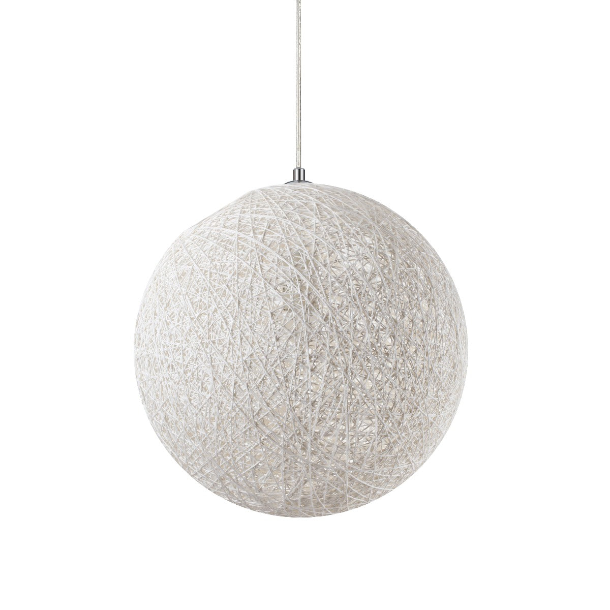 Random String Suspension Lamp-France & Son-LBC2003WHT-PendantsMedium 24"-3-France and Son