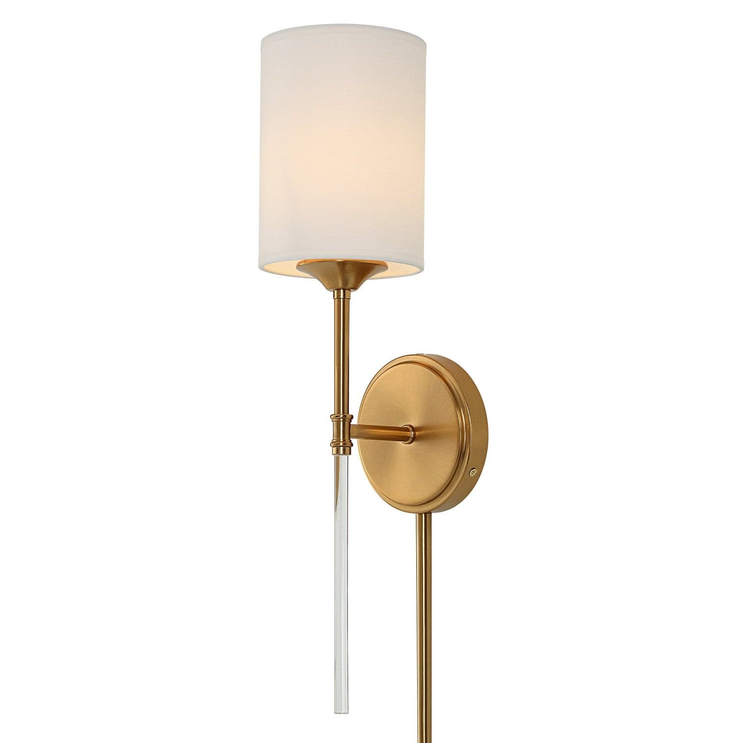 Awyr 1 Light Brass Sconce-Uttermost-UTTM-22579-Wall Lighting-4-France and Son