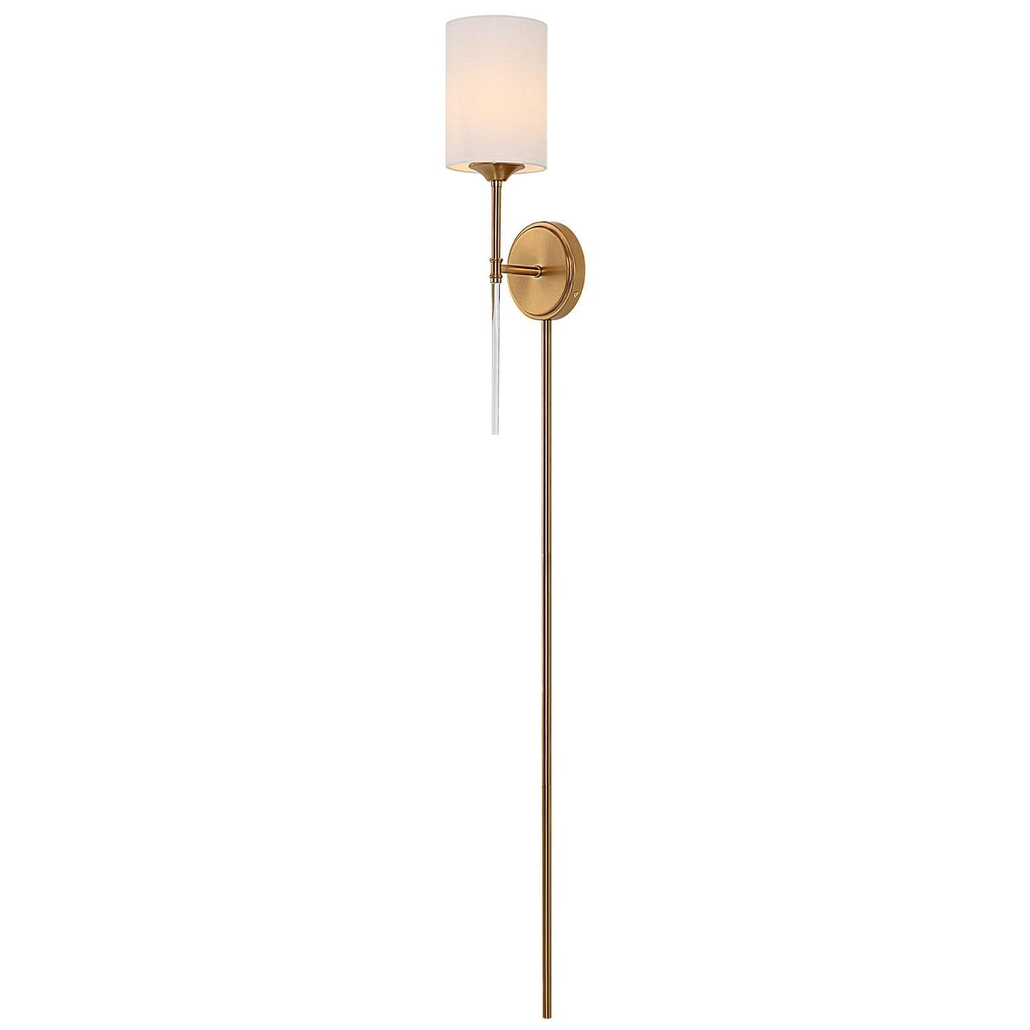 Awyr 1 Light Brass Sconce-Uttermost-UTTM-22579-Wall Lighting-7-France and Son