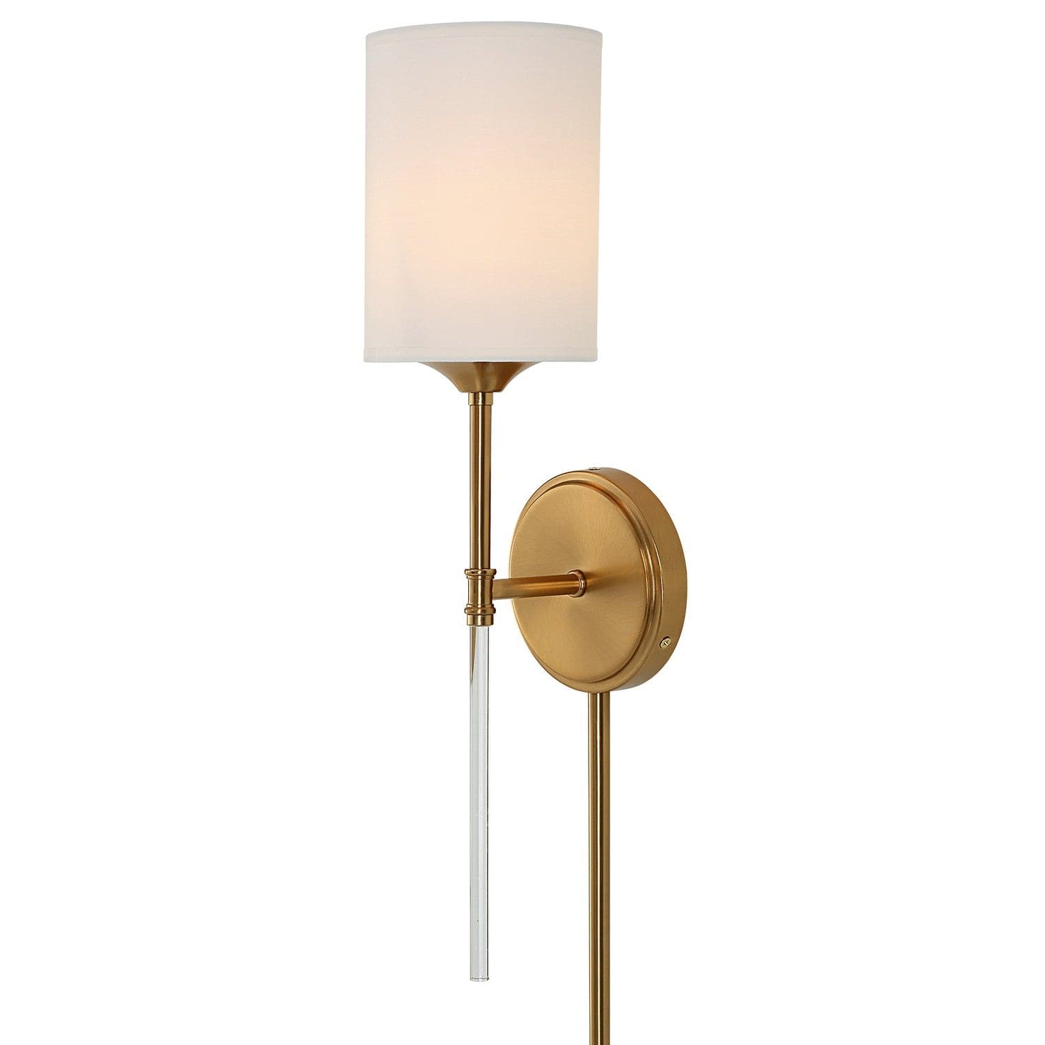 Awyr 1 Light Brass Sconce-Uttermost-UTTM-22579-Wall Lighting-1-France and Son