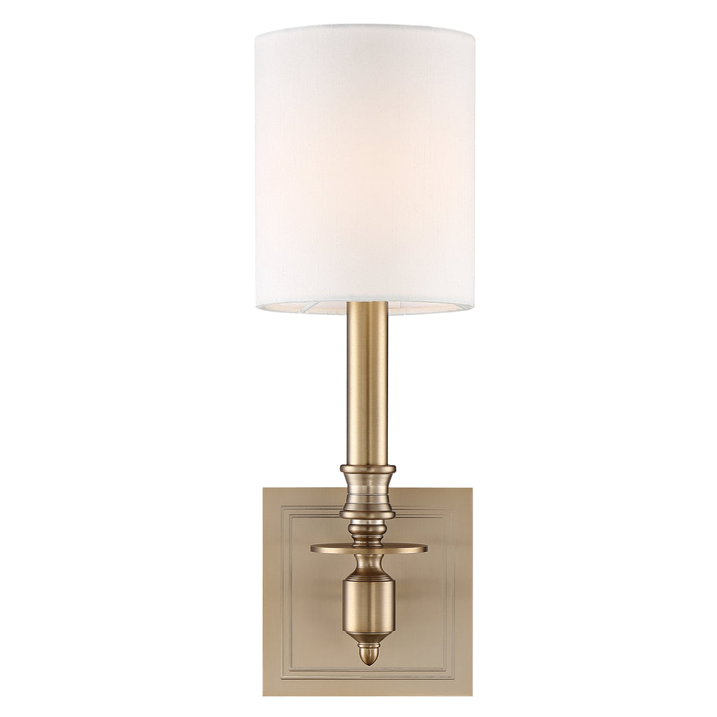 Lloyd 1 Light Wall Mount-Crystorama Lighting Company-CRYSTO-LLO-481-AG-Wall Lighting-1-France and Son