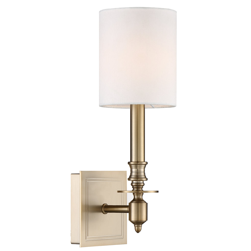 Lloyd 1 Light Wall Mount-Crystorama Lighting Company-CRYSTO-LLO-481-AG-Wall Lighting-2-France and Son