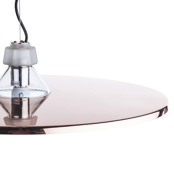 Mikel Pendant Lamp - Copper-France & Son-LM6060PRGOLD-Pendants-5-France and Son