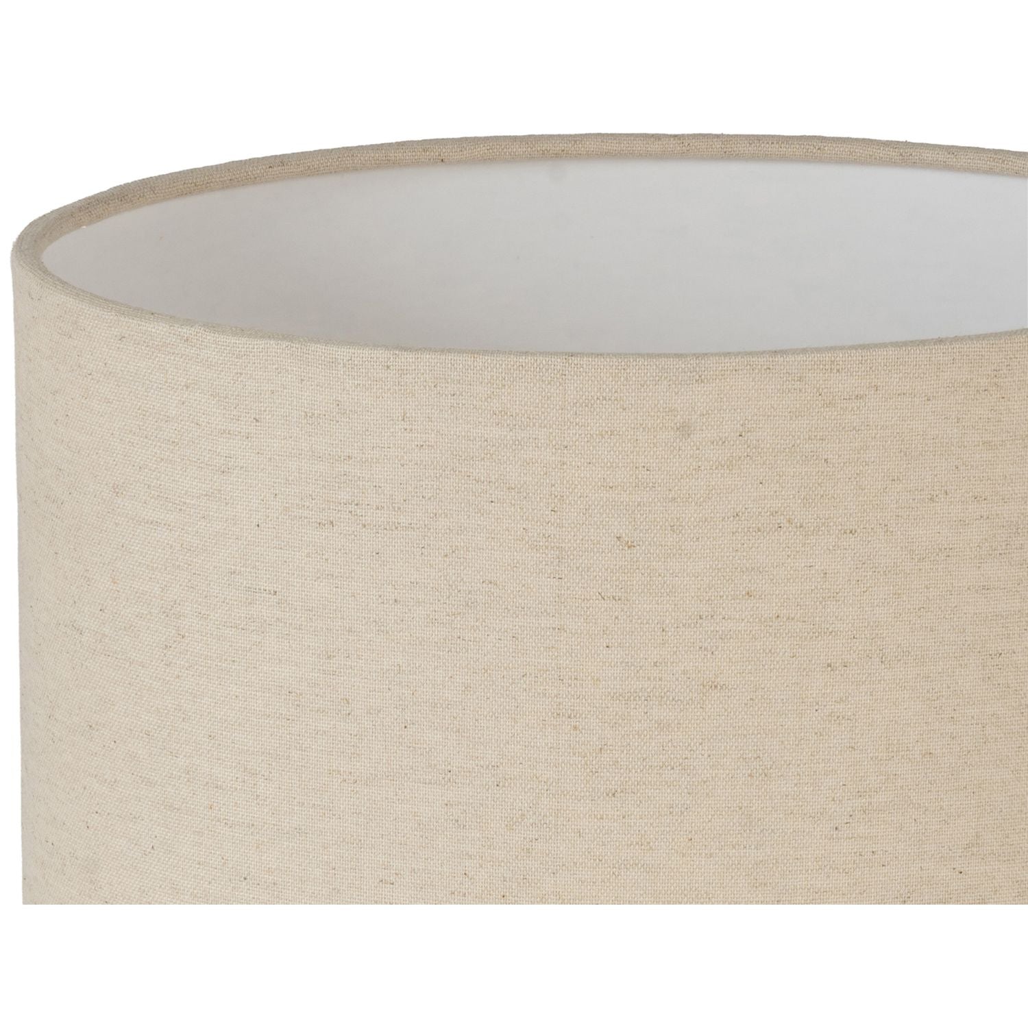 Lithos Genuine Marble Base And Linen Textured Fabric Shade Table Lamp — Green