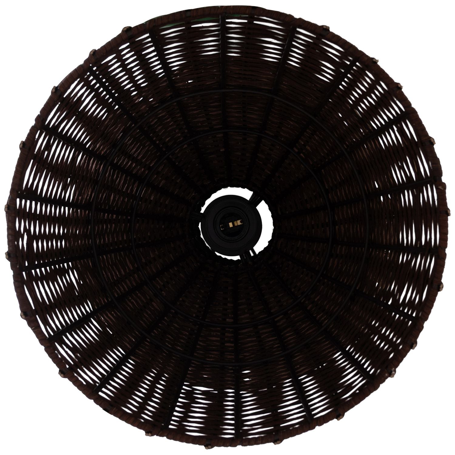 Kindred Rattan Floor Lamp — Brown
