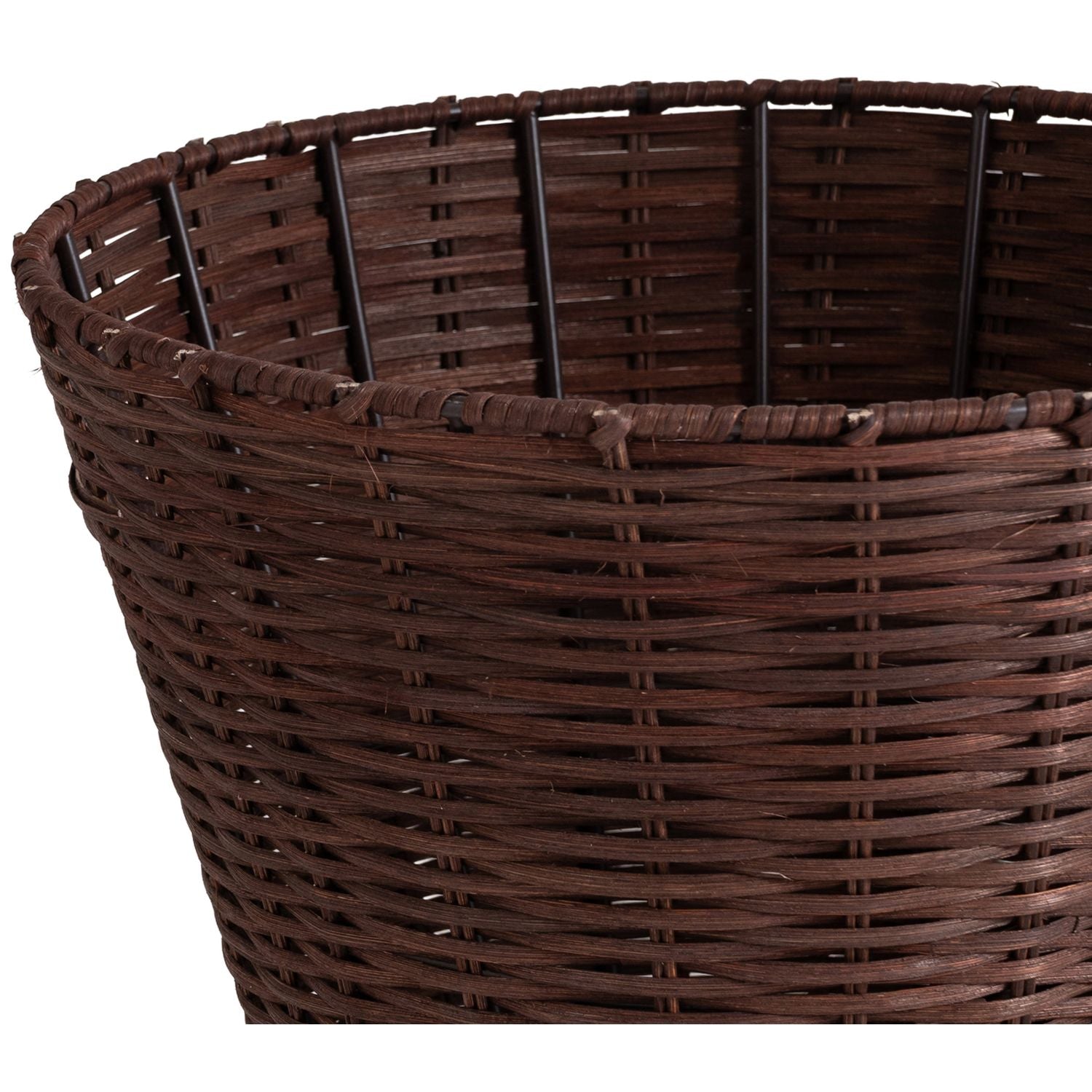 Kindred Rattan Floor Lamp — Brown