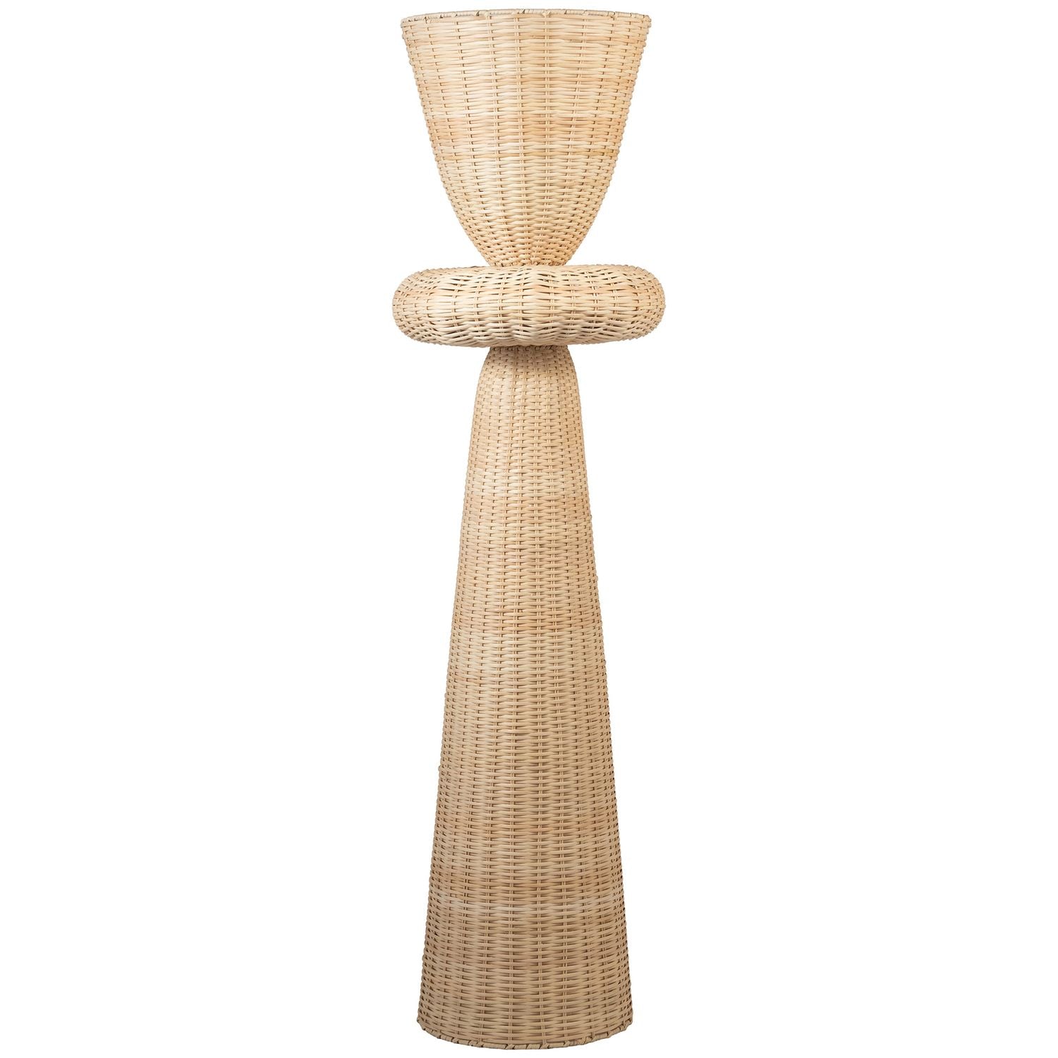 Kindred Rattan Floor Lamp — Natural