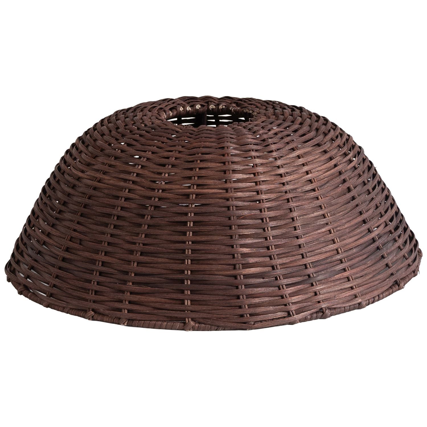 Havana Rattan Table Lamp — Brown