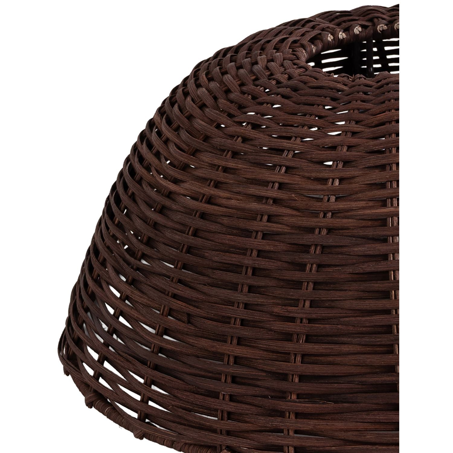Havana Rattan Table Lamp — Brown