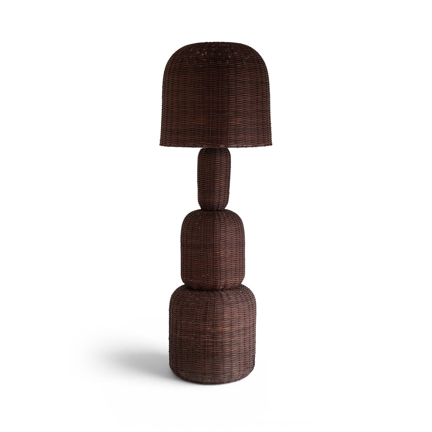 Harvest Rattan Floor Lamp