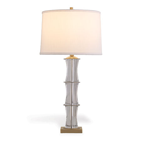 Rivoli Crystal Table Lamp-Port 68-PORT-LPAS-074-15-Table LampsBrass-1-France and Son