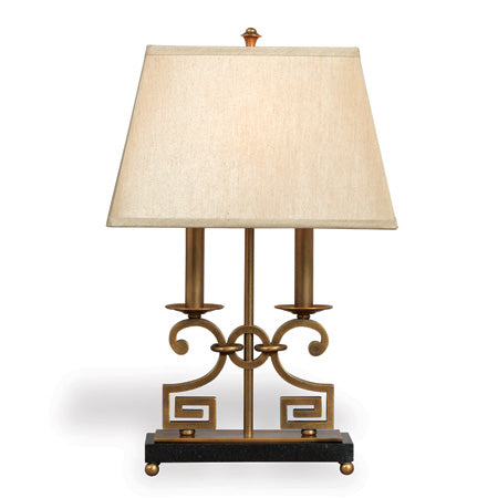 Whitney Brass Desk Lamp-Port 68-PORT-LPAS-239-01-Table Lamps-1-France and Son