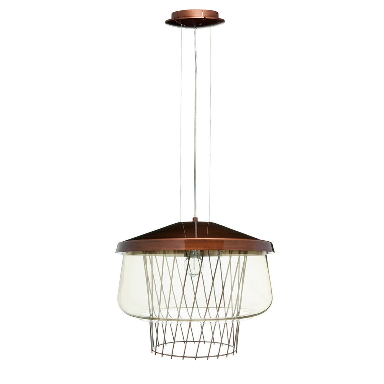 Bekep Pendant Lamp-France & Son-LS1195SCOPPER-Pendants-1-France and Son