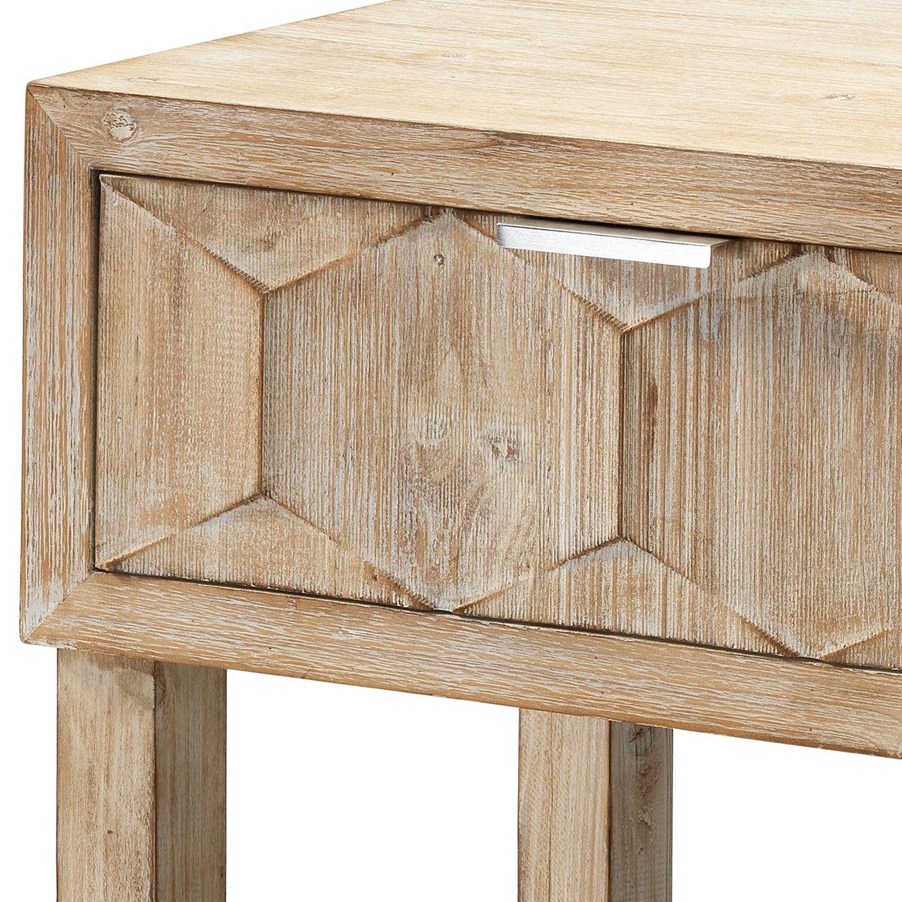 Juniper Two Drawer Console - NP-Jamie Young-JAMIEYO-LS20JUN2COGR-Console Tables-4-France and Son