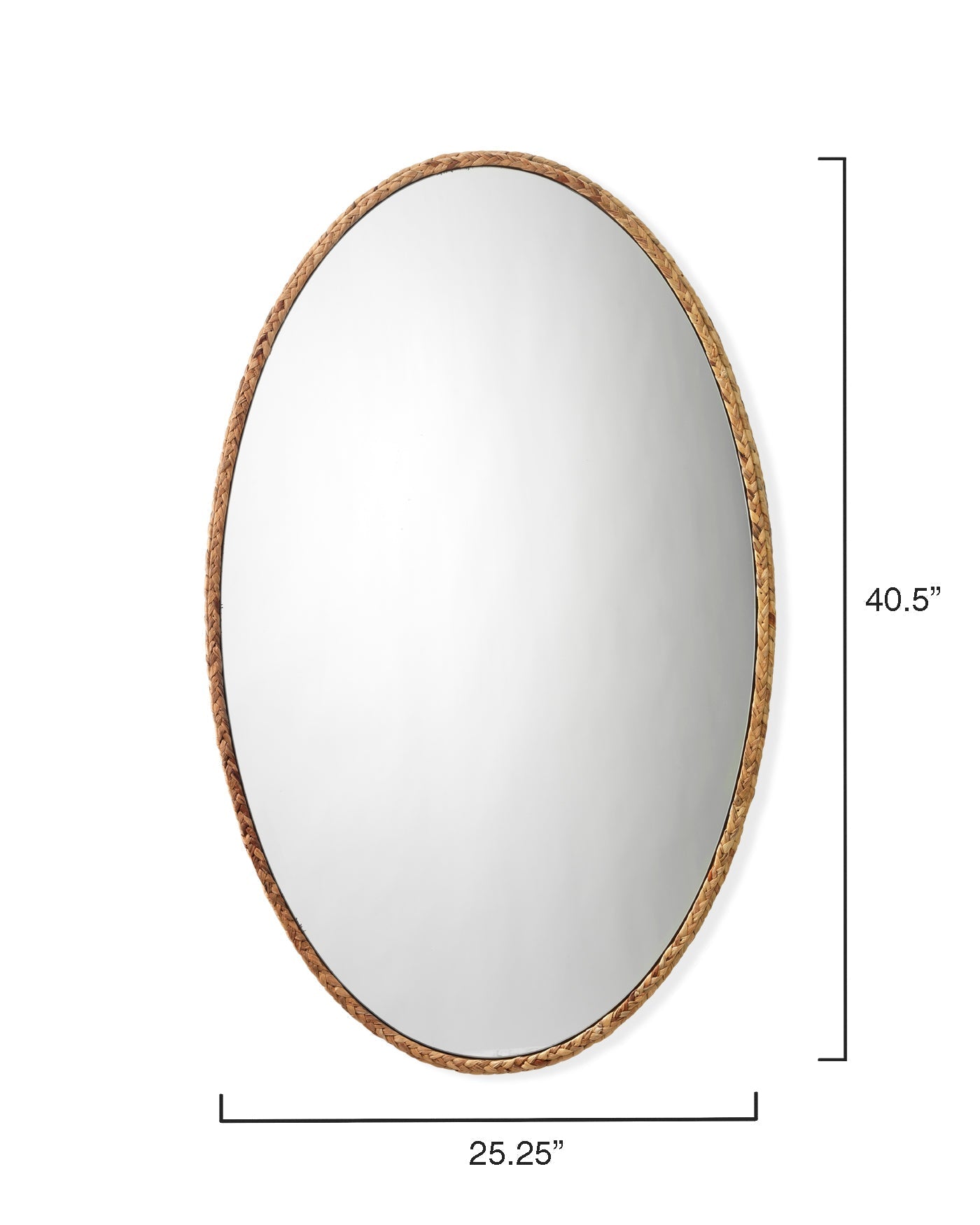 Sparrow Braided Oval Mirror-Jamie Young-JAMIEYO-LS6SPAROVNA-Mirrors-5-France and Son