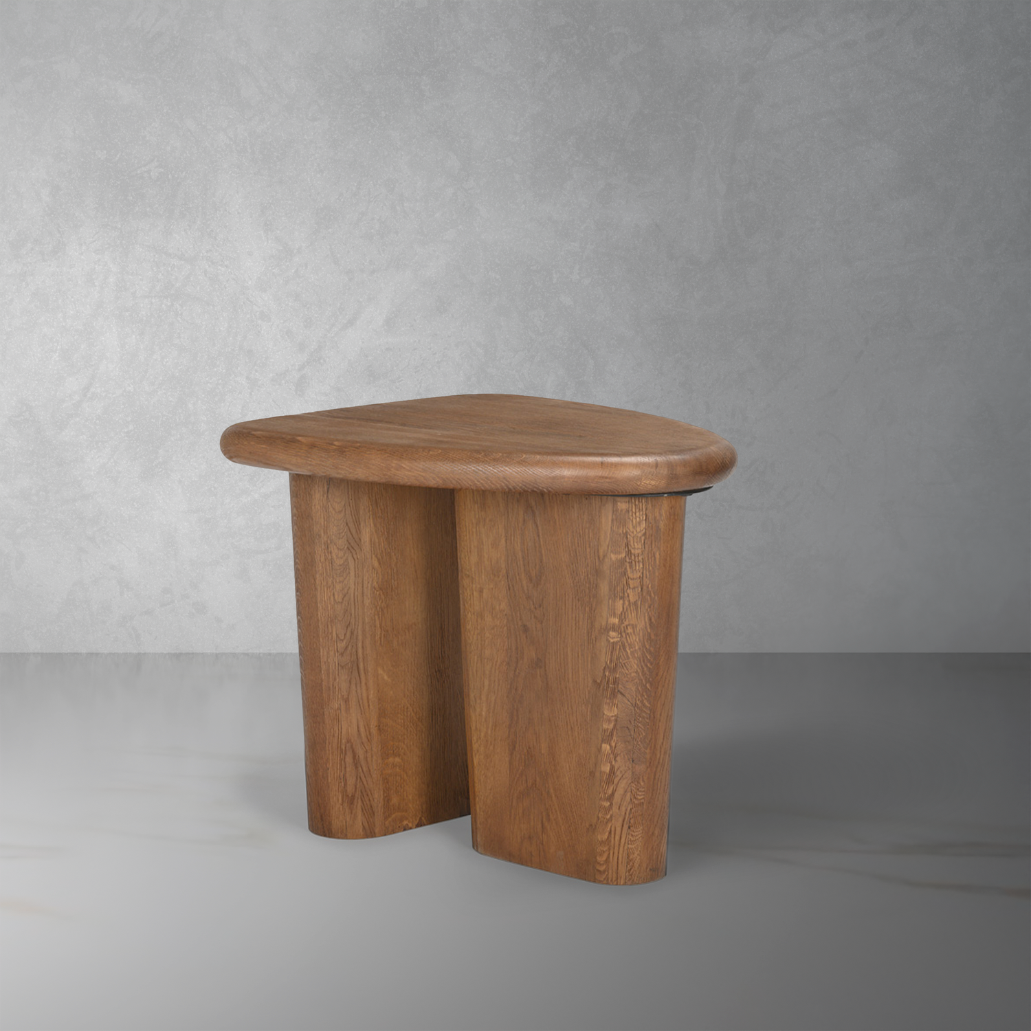 Laurel Solid Oak Wood Side Table-Union Home Furniture-UNION-LVR00267-Side Tables-1-France and Son