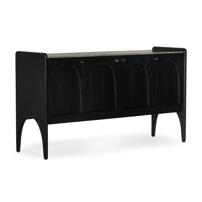 Luna Sideboard-Union Home Furniture-UNION-LVR00656-Sideboards & CredenzasWashed Oak-2-France and Son