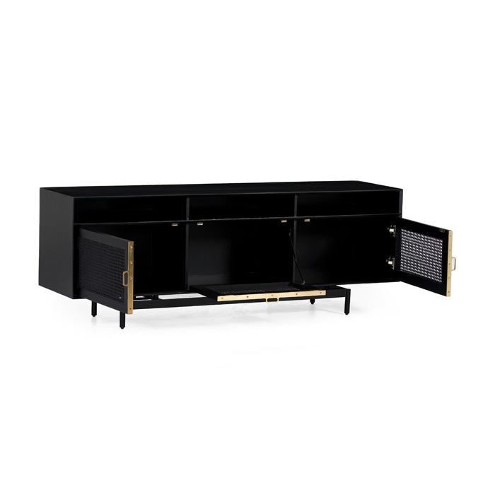Louisiana Media Console-Union Home Furniture-UNION-LVR00666-Media Storage / TV Stands-4-France and Son
