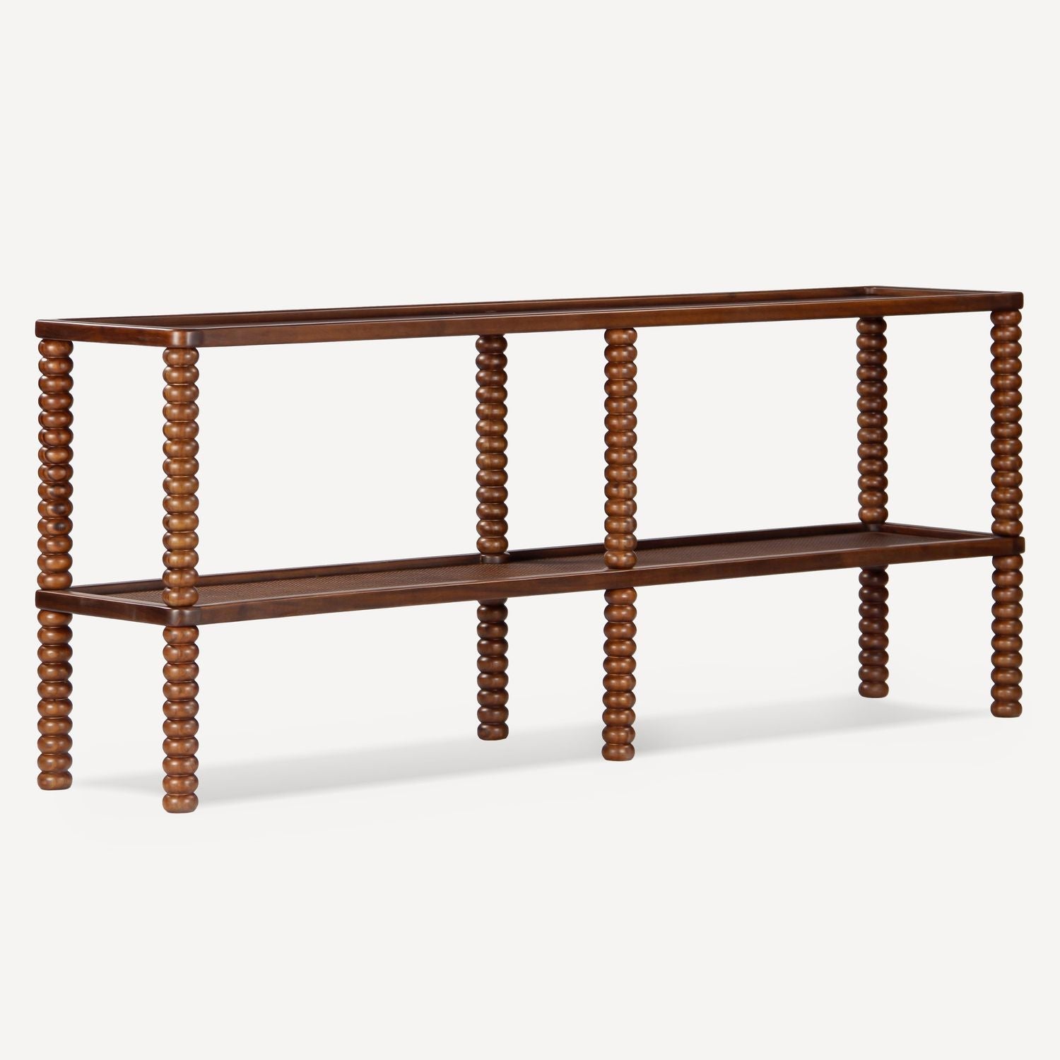 Twist Console Table - Mellow Bourbon