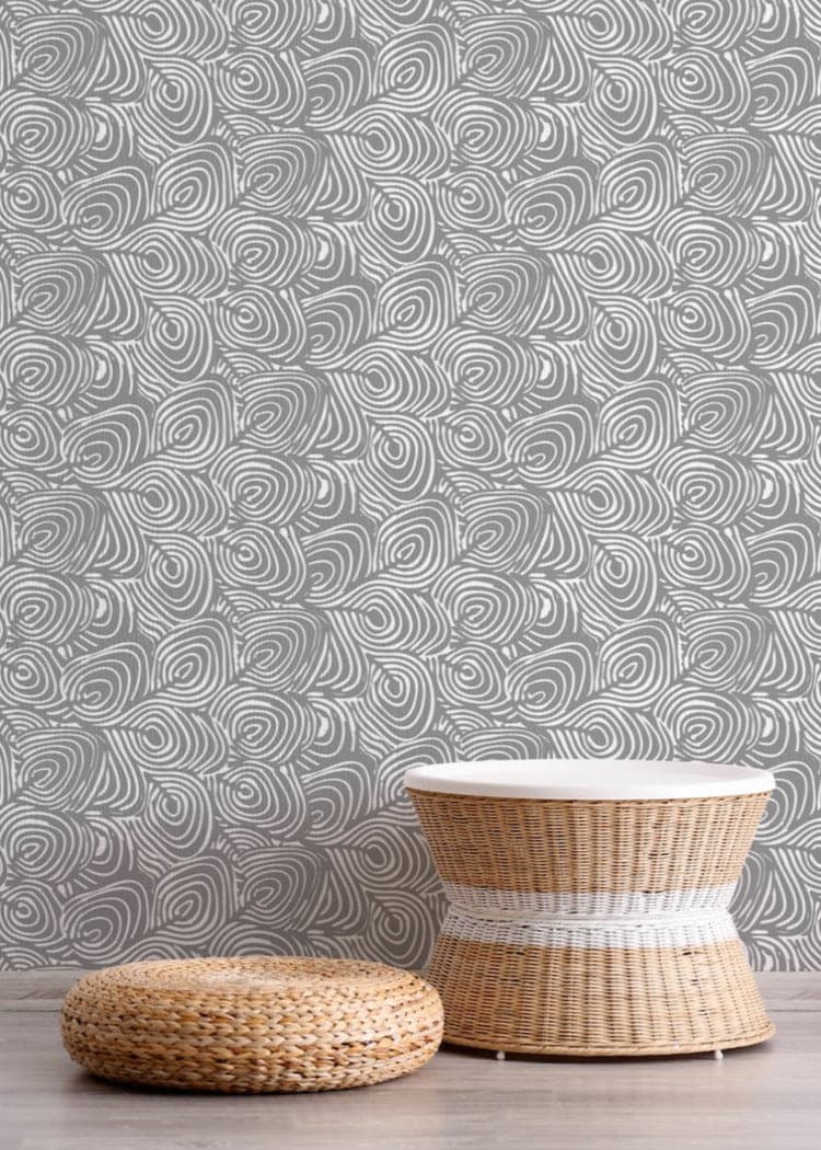 Plume Wallpaper-Mitchell Black-MITCHB-WCJT19-MA-PM-10-Wall DecorPatterns Marine-Premium Matte Paper-6-France and Son