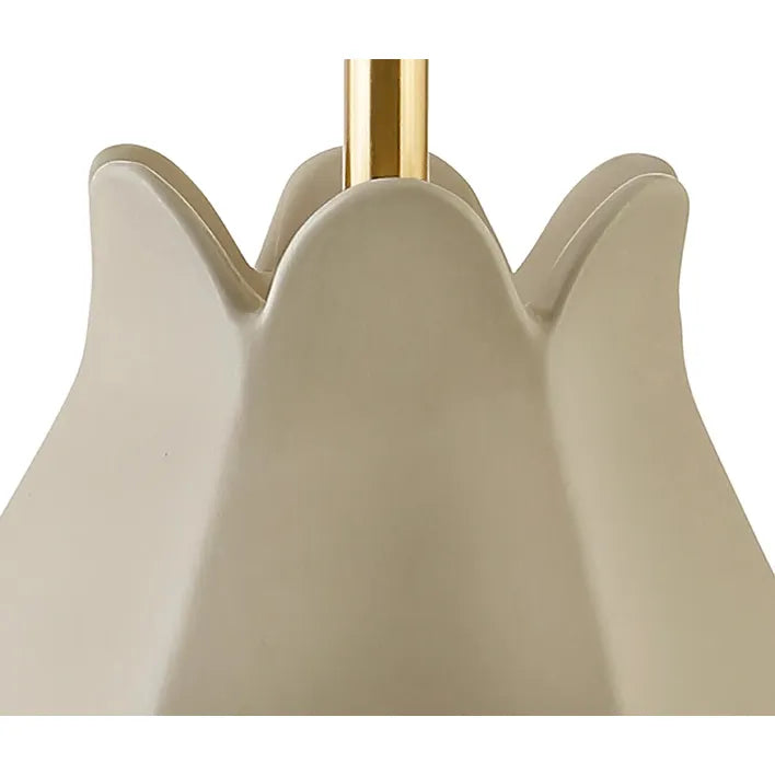 Mae Organic Floral Inspired Ceramic Table Lamp